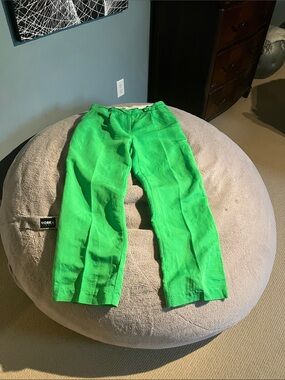 H&M linen blend pants